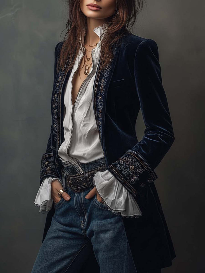 Erica | Long Vintage Jacket