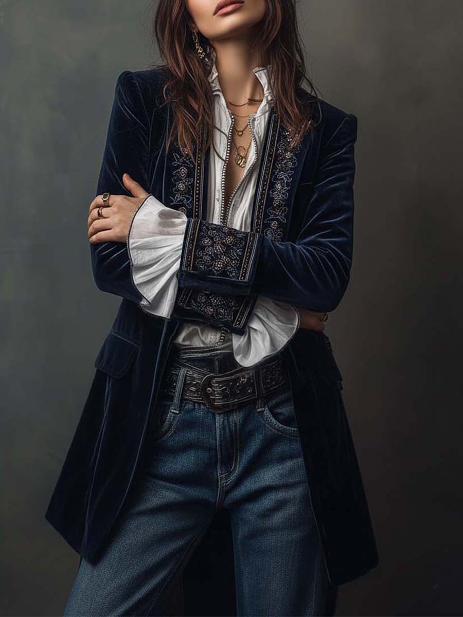Erica | Long Vintage Jacket