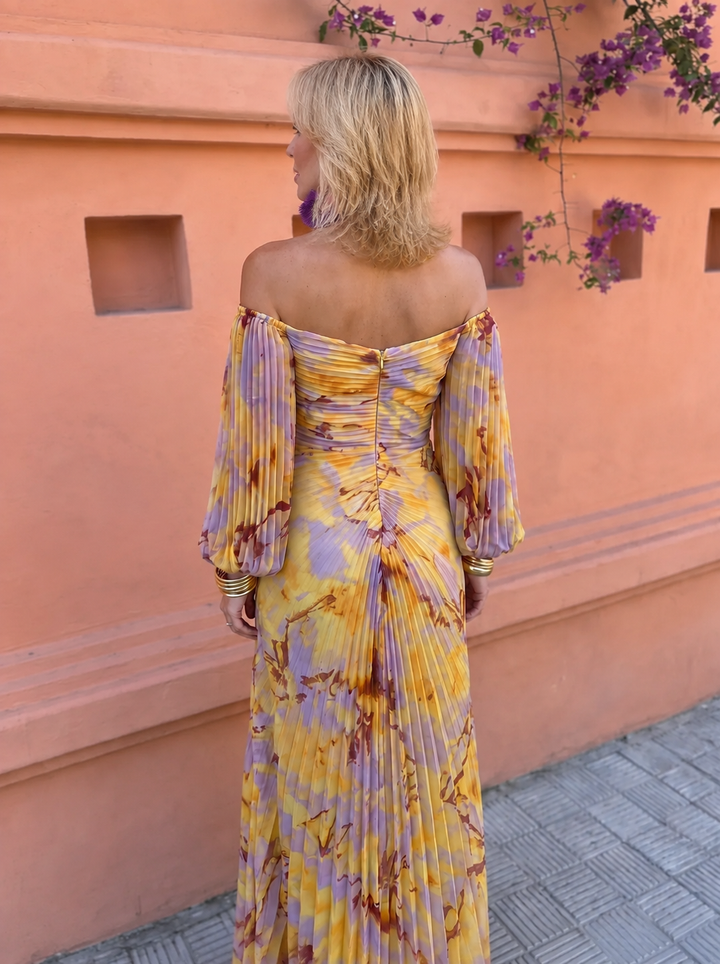 Greta | Jewelled Floral Maxi Dress