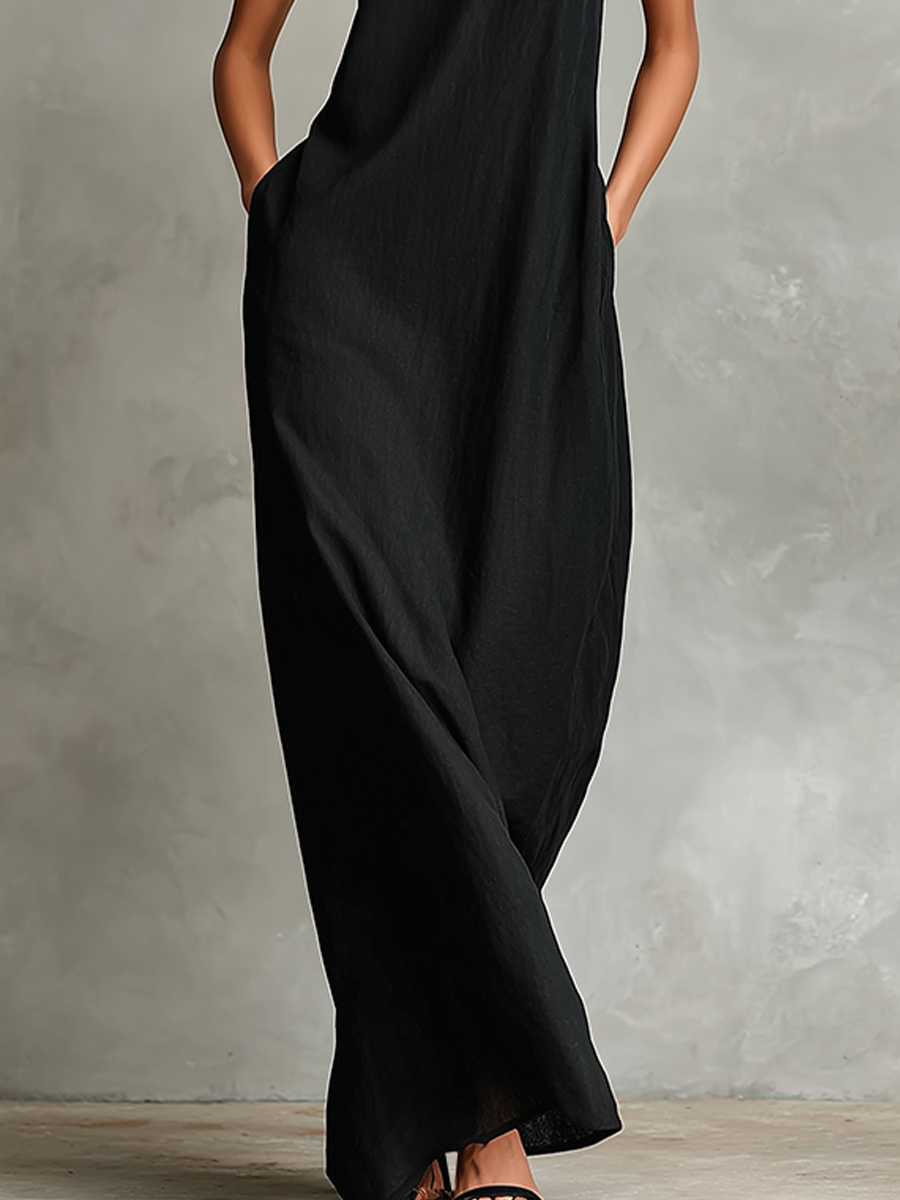 Chrissy | Elegant Relaxed Maxi Dress