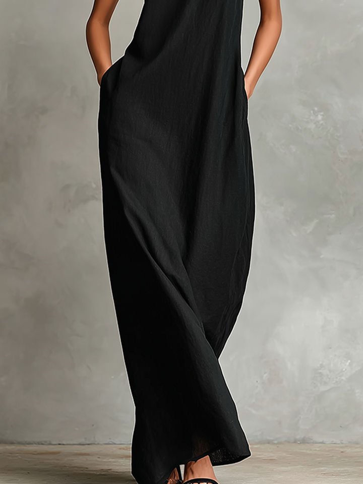 Chrissy | Elegant Relaxed Maxi Dress