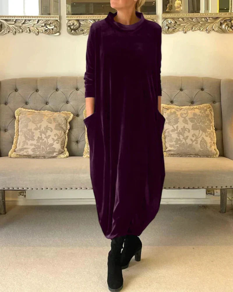 Etta | Elegant Autumn Dress with Pockets