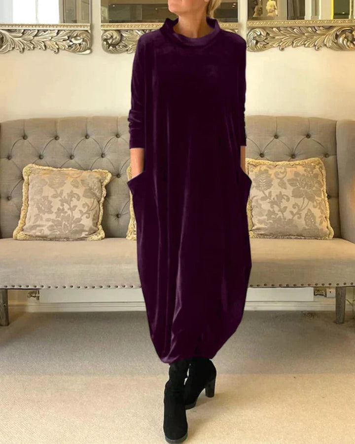 Etta | Elegant Autumn Dress with Pockets