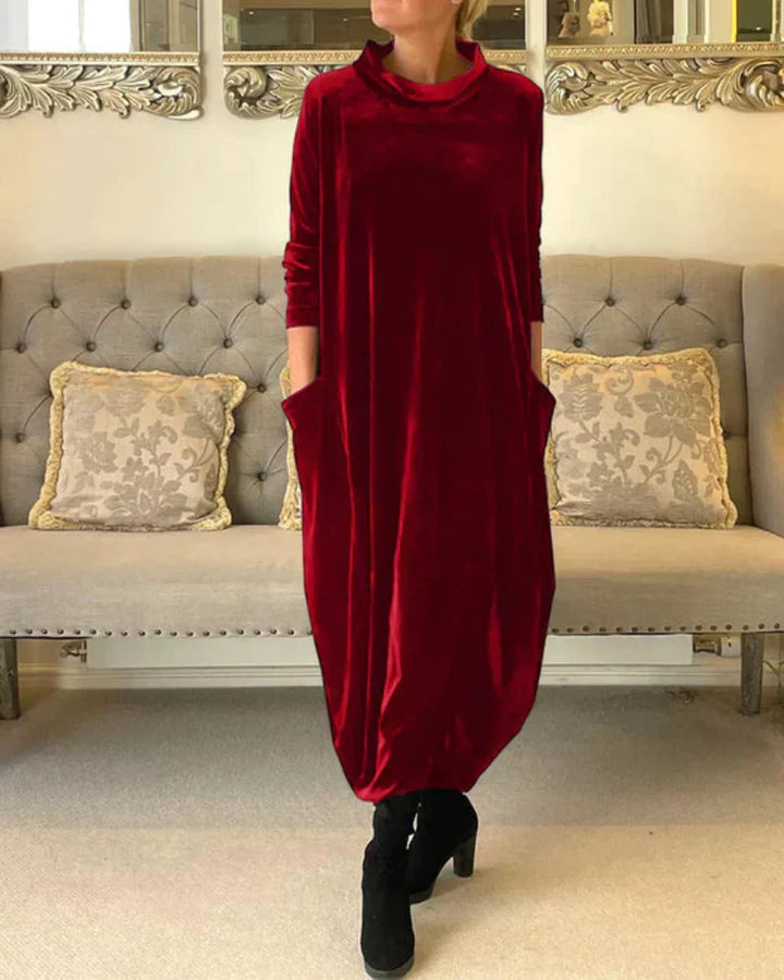 Etta | Elegant Autumn Dress with Pockets