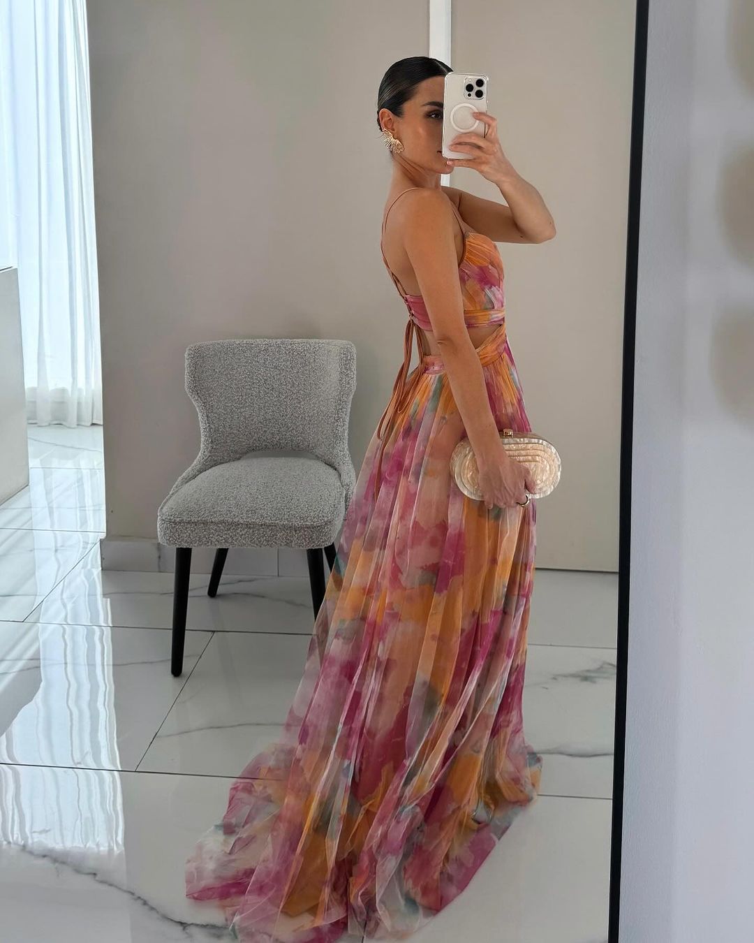 Bella | Elegant Floral Maxi Dress
