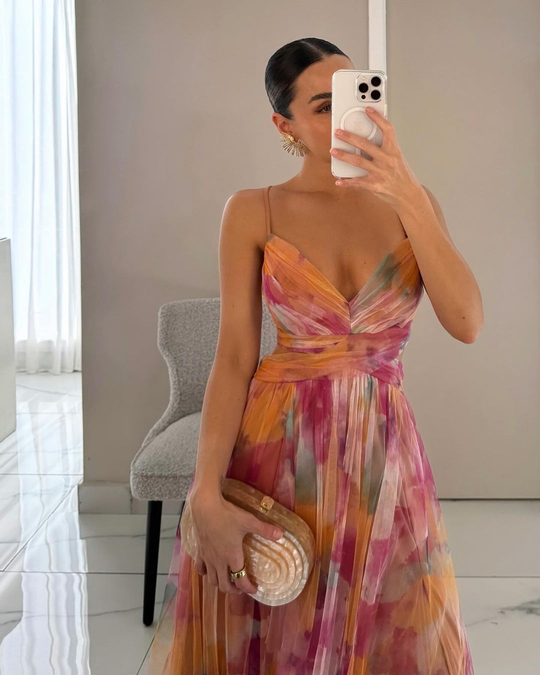 Bella | Elegant Floral Maxi Dress