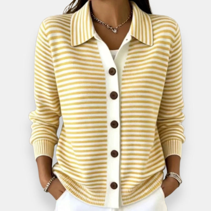 Lesley | Classic Striped Cardigan