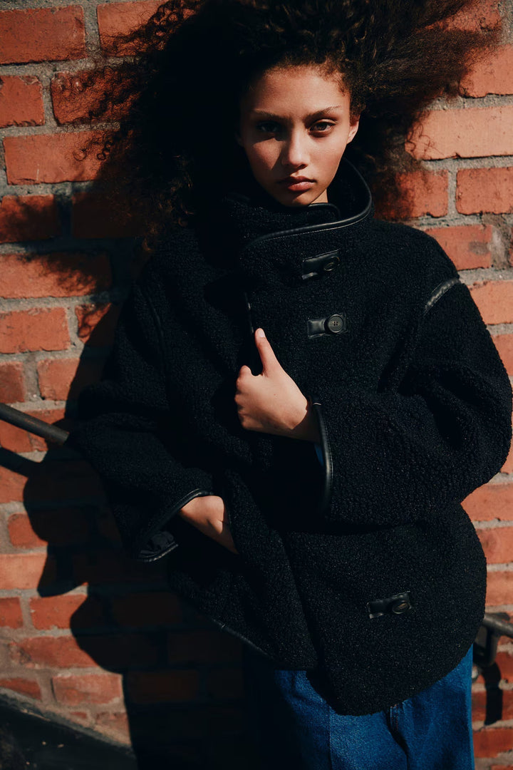 Velstine Premium Teddy Jacket – Loose Fit