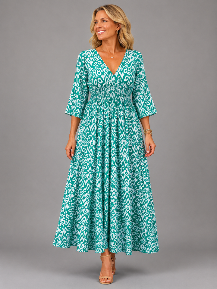 MARGARET | BOHEMIAN FLOW MIDI DRESS