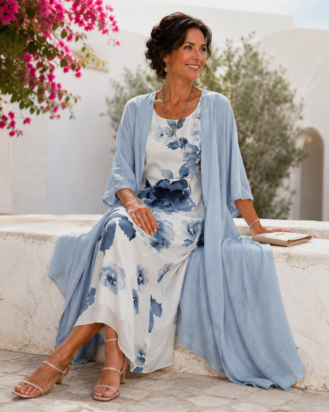 Isolde | Floral Layered Two-Piece Set