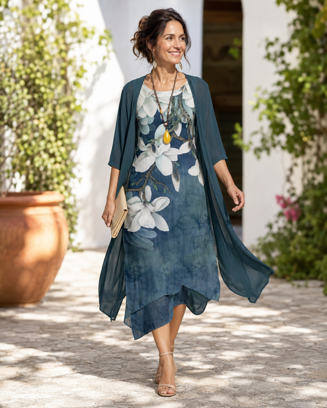 Isolde | Floral Layered Two-Piece Set