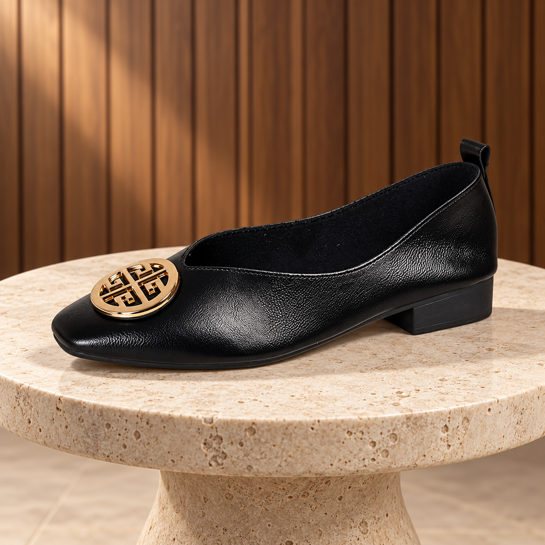 Orchard | Elegant Square Toe Flats