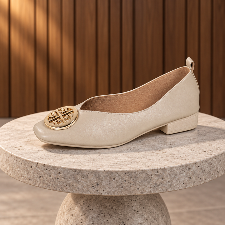 Orchard | Elegant Square Toe Flats