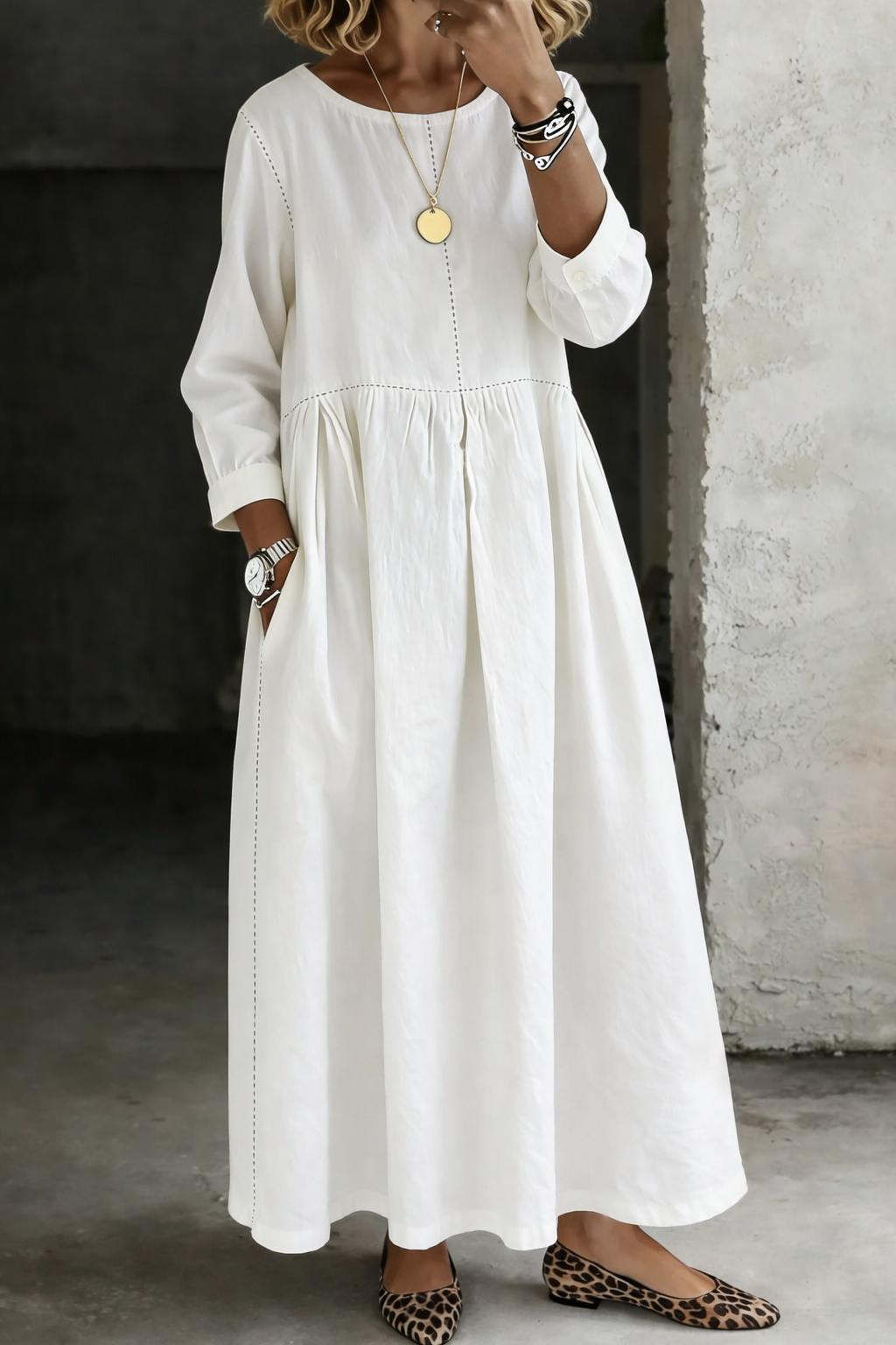 Florence | Relaxed Vintage Maxi Dress