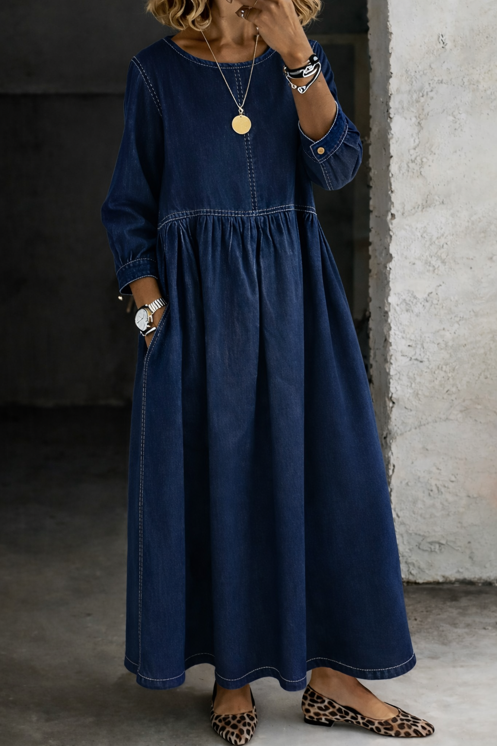 Florence | Relaxed Vintage Maxi Dress