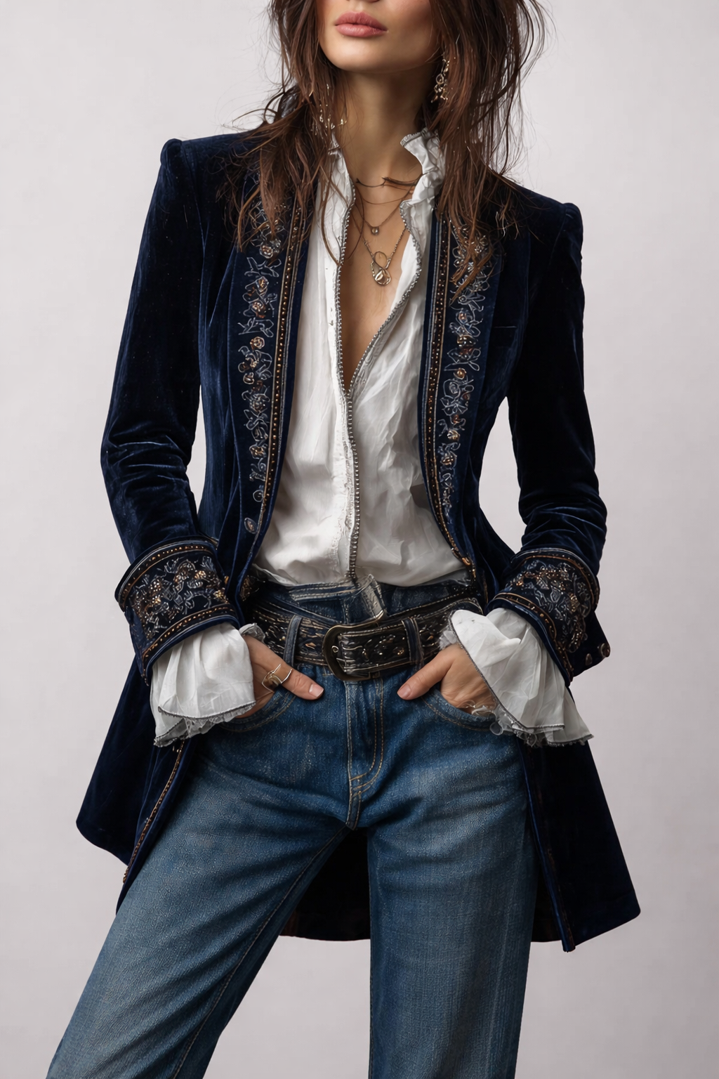 Erica | Long Vintage Jacket