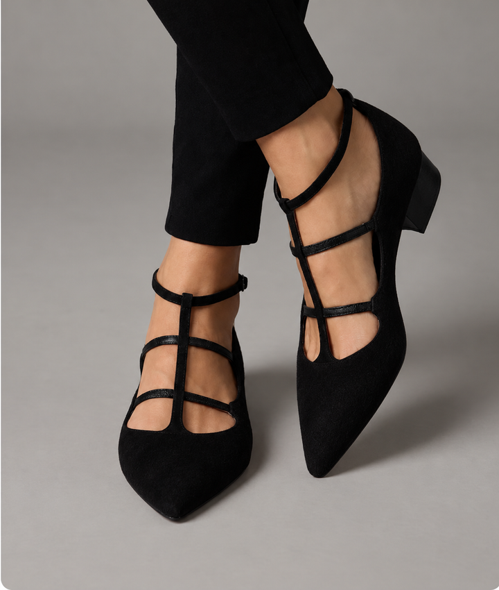 Bridget | Elegant Leopard Print Heels