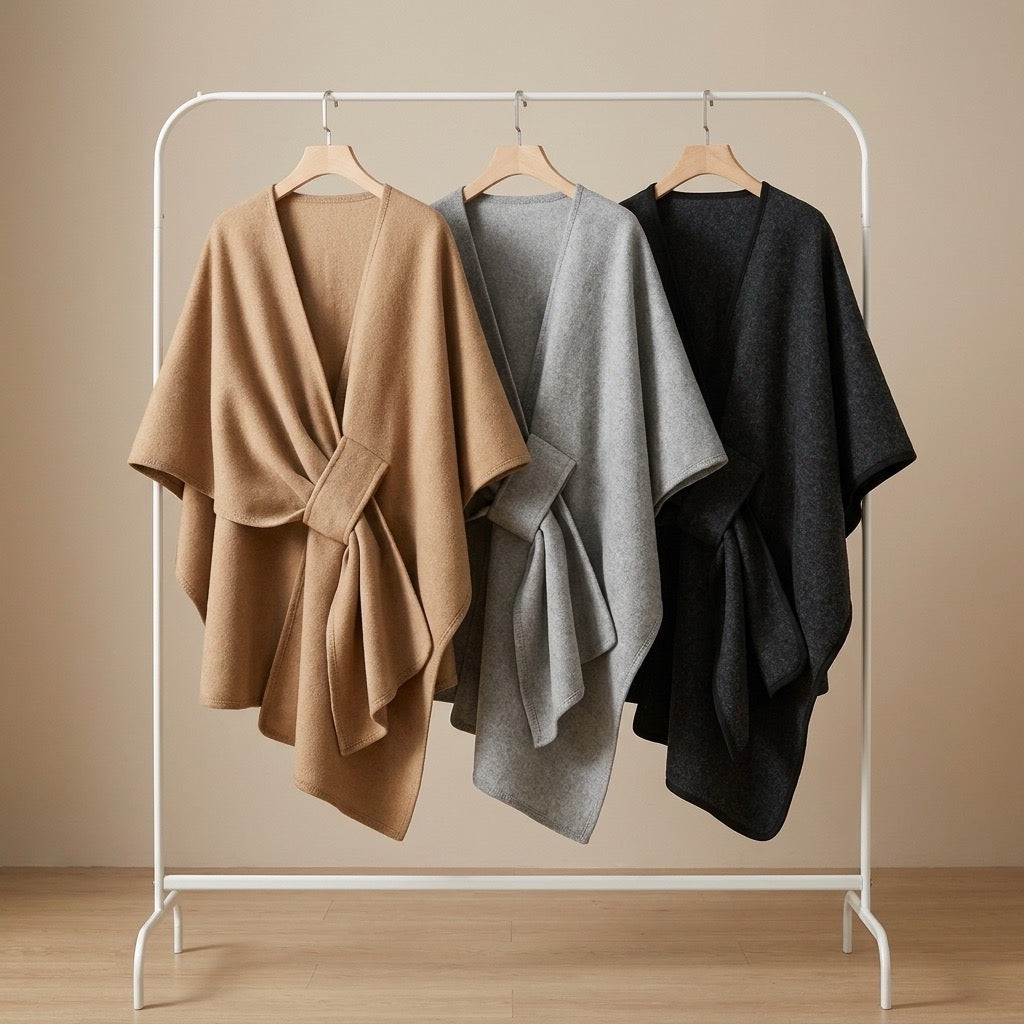 Eleanor | Elegant Wrap Poncho