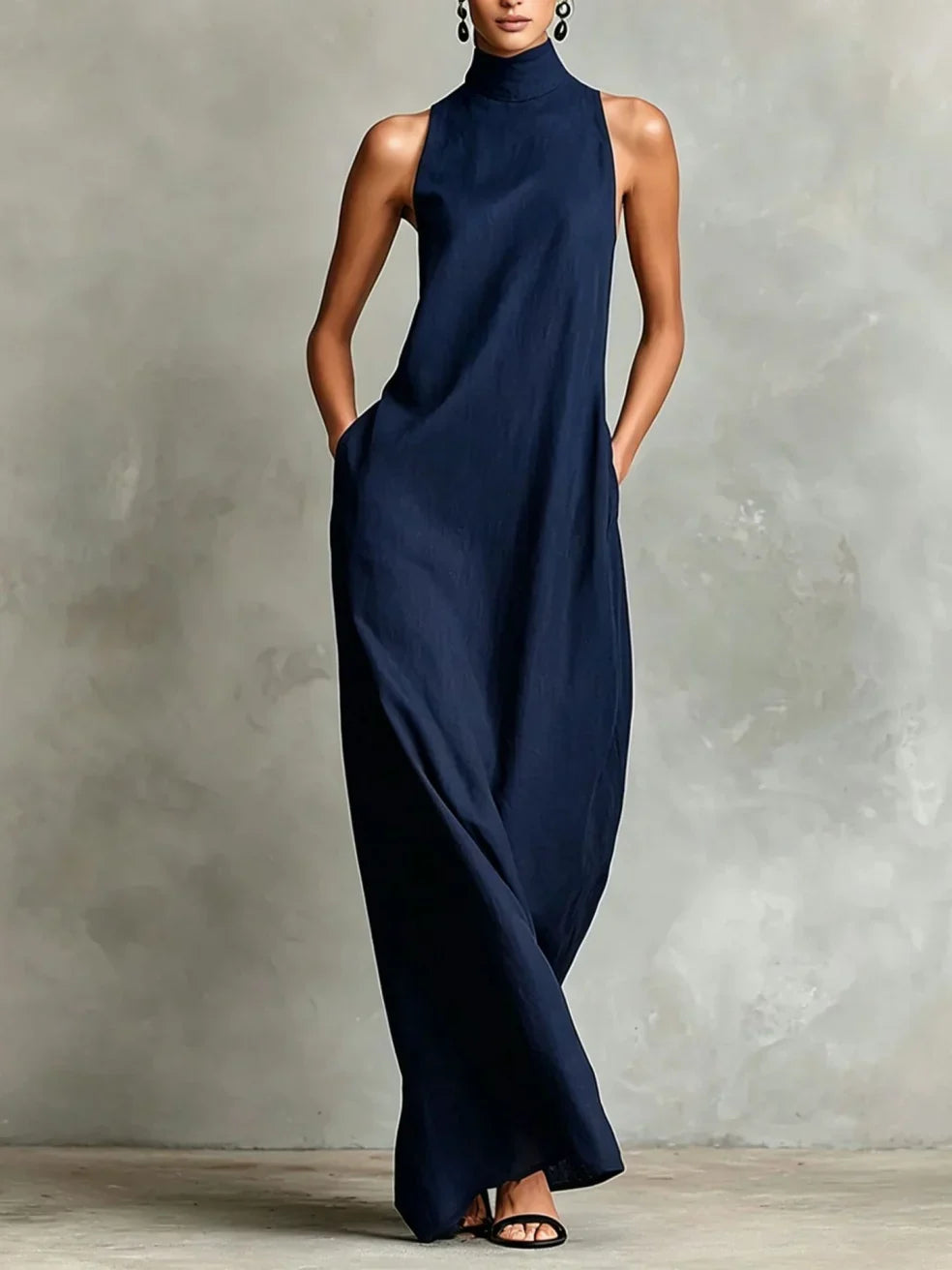 Chrissy | Elegant Relaxed Maxi Dress