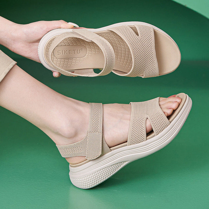 AMELIA | CUSHIONED MESH ORTHOPEDIC SANDALS