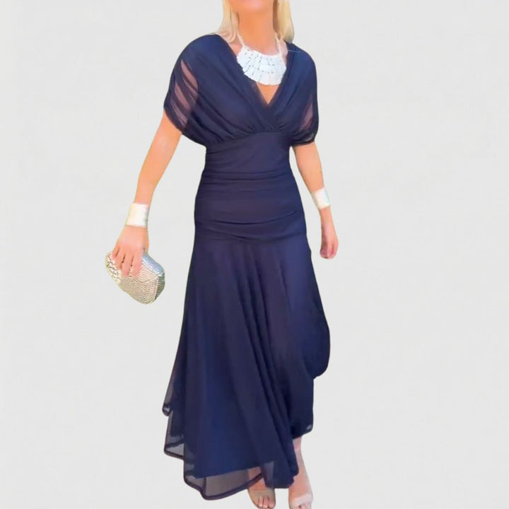 Avery | Elegant Blue Dress