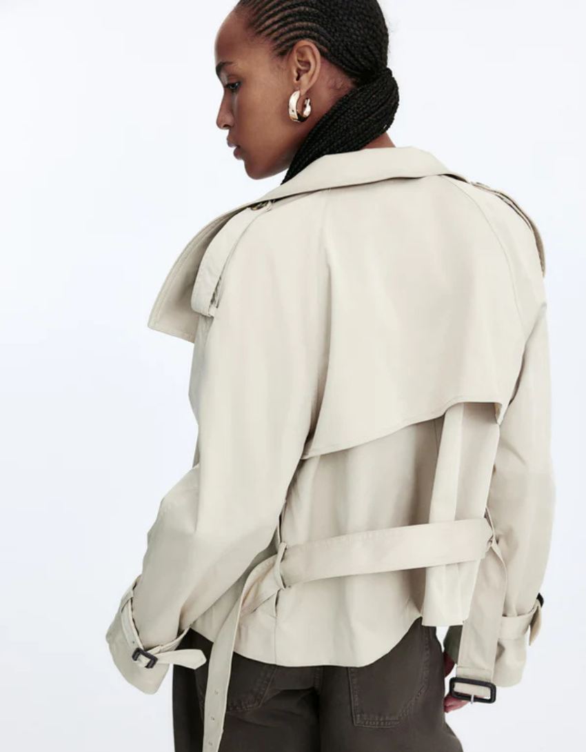 Amy Short Trench Coat