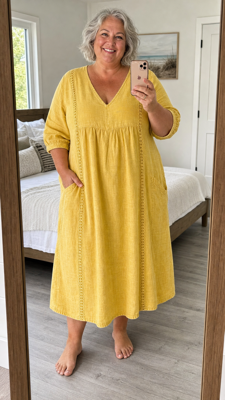 BARBARA | ELEGANT A-LINE MAXI DRESS