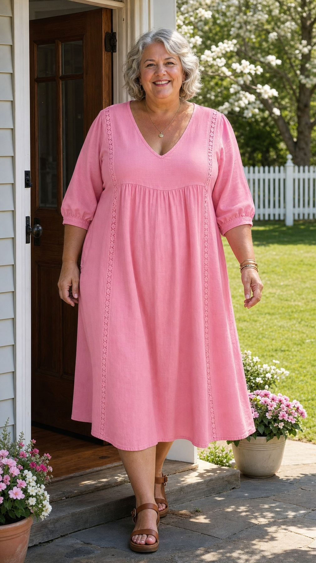 BARBARA | ELEGANT A-LINE MAXI DRESS