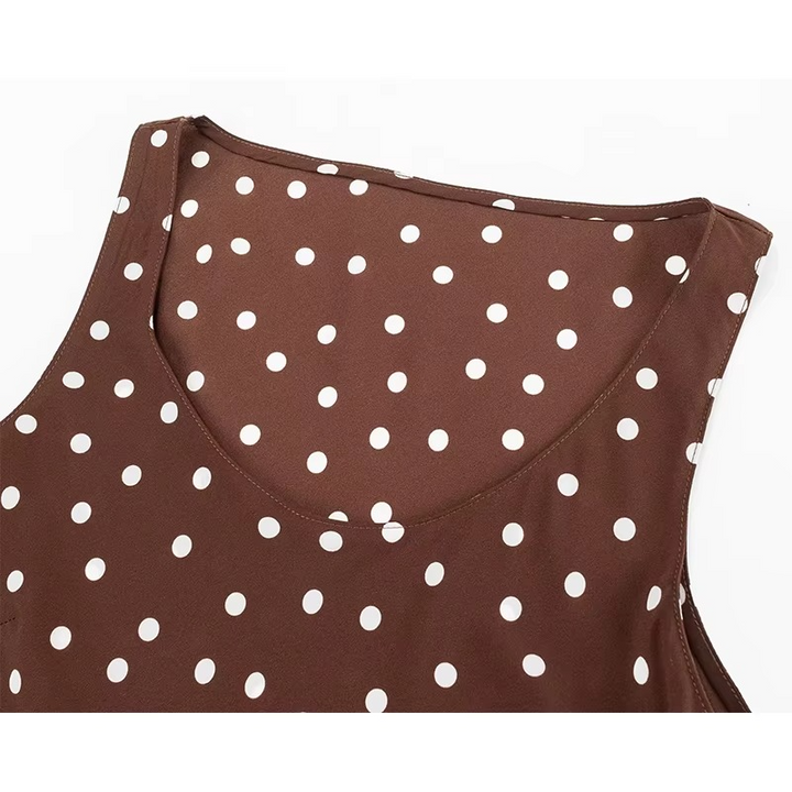 Colette Polka Dot Maxi Dress - view 5