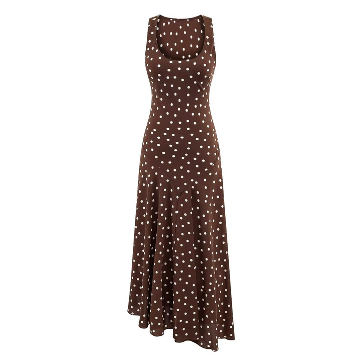Colette Polka Dot Maxi Dress - view 3