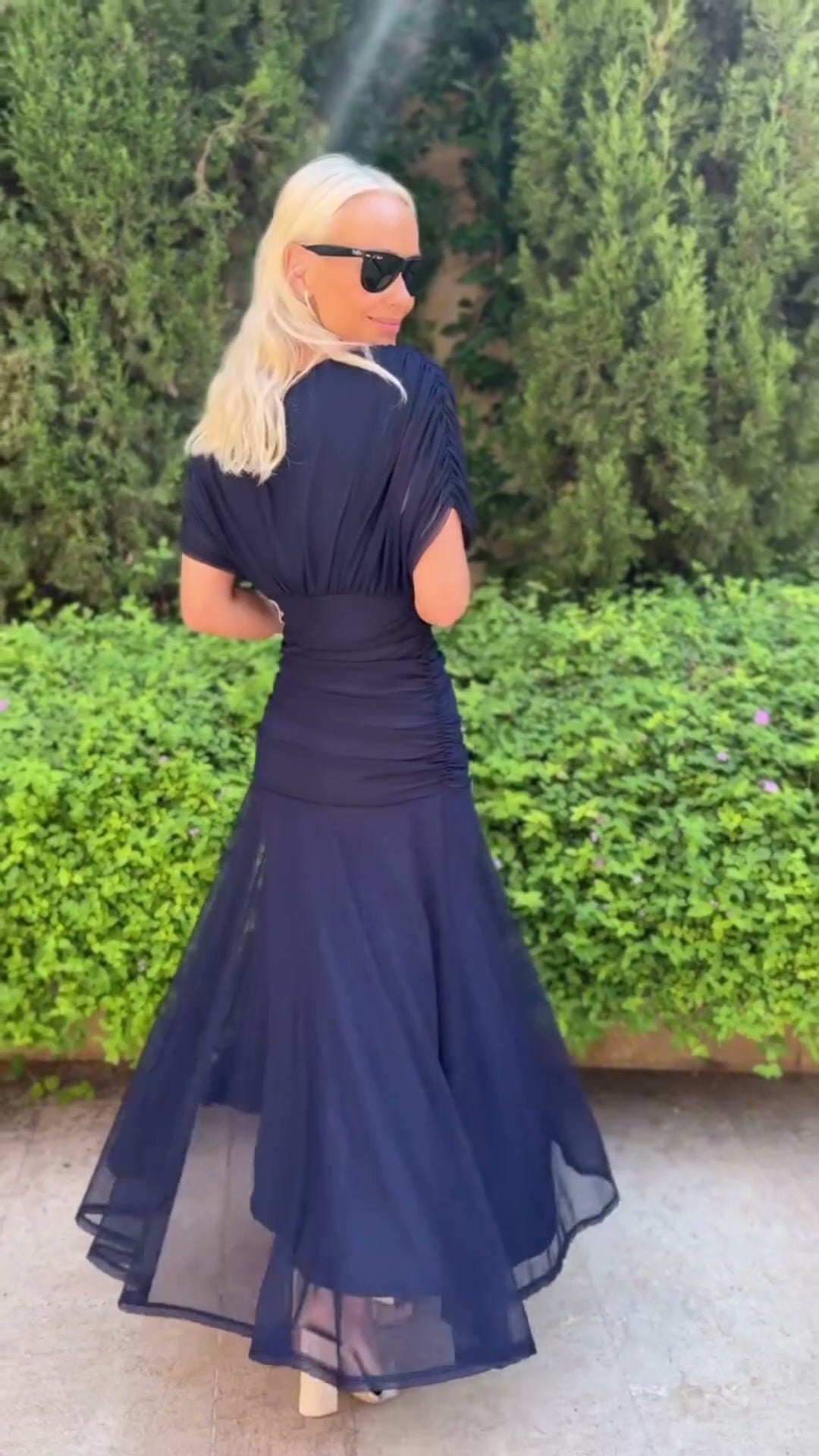 Avery | Elegant Blue Dress