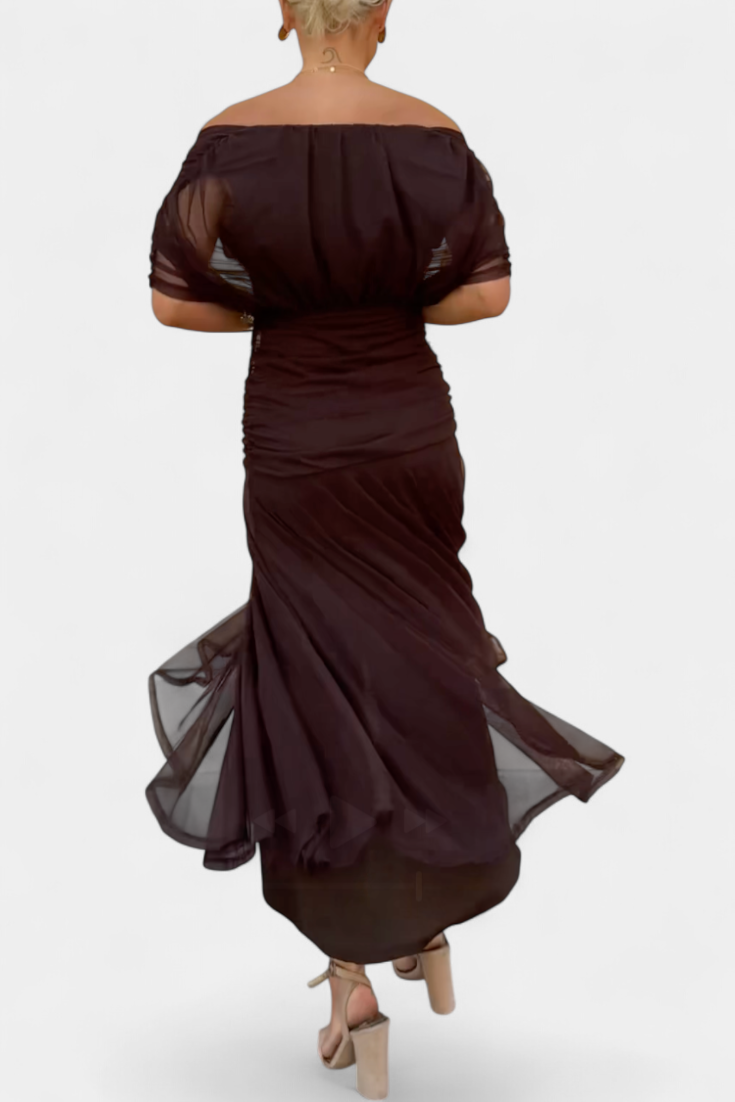 Sophia | Elegant Floral Pleated Dress
