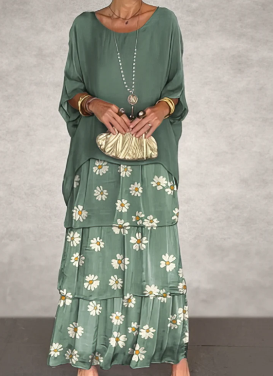 Bonnie | Elegant Flowing Maxi Dress