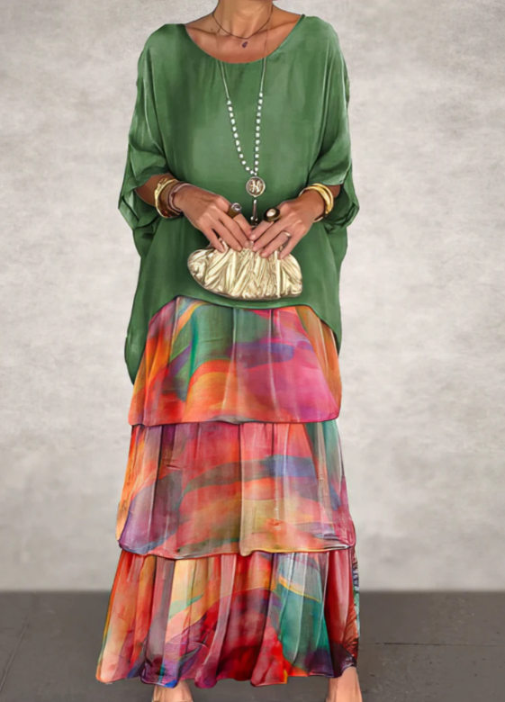 Bonnie | Elegant Flowing Maxi Dress