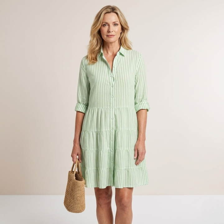 Eliza | Breezy Striped Summer Dress