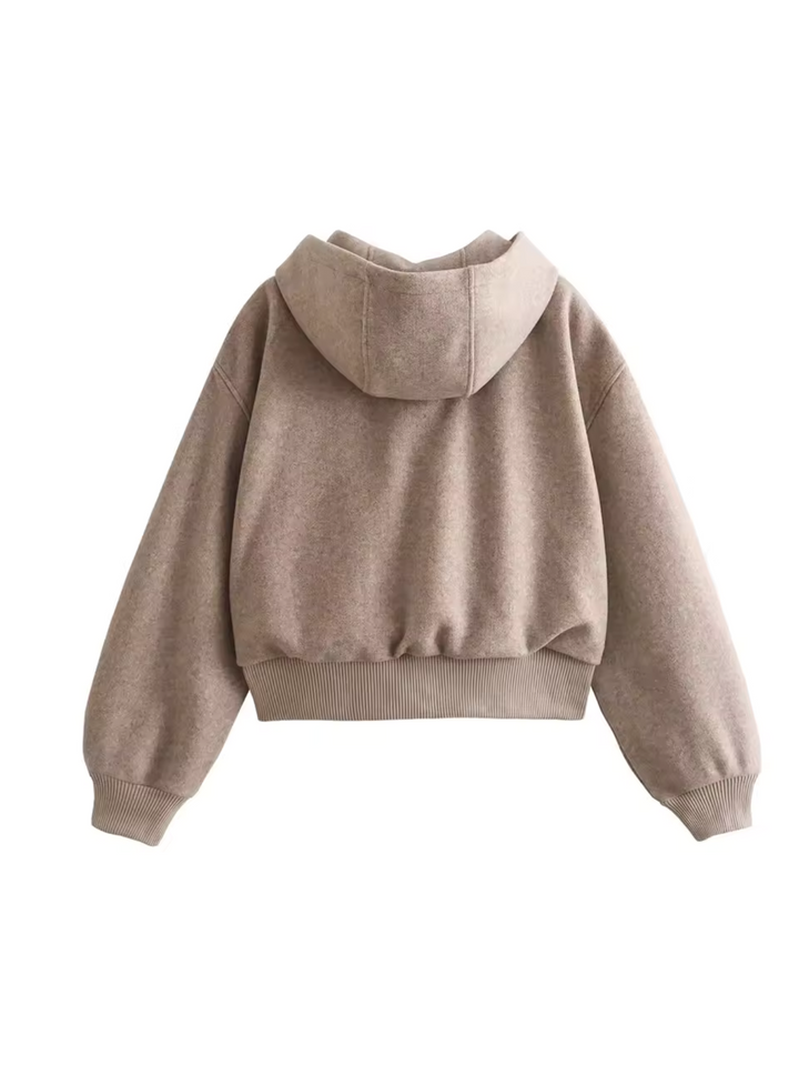 Aria Cropped Wool Jacket