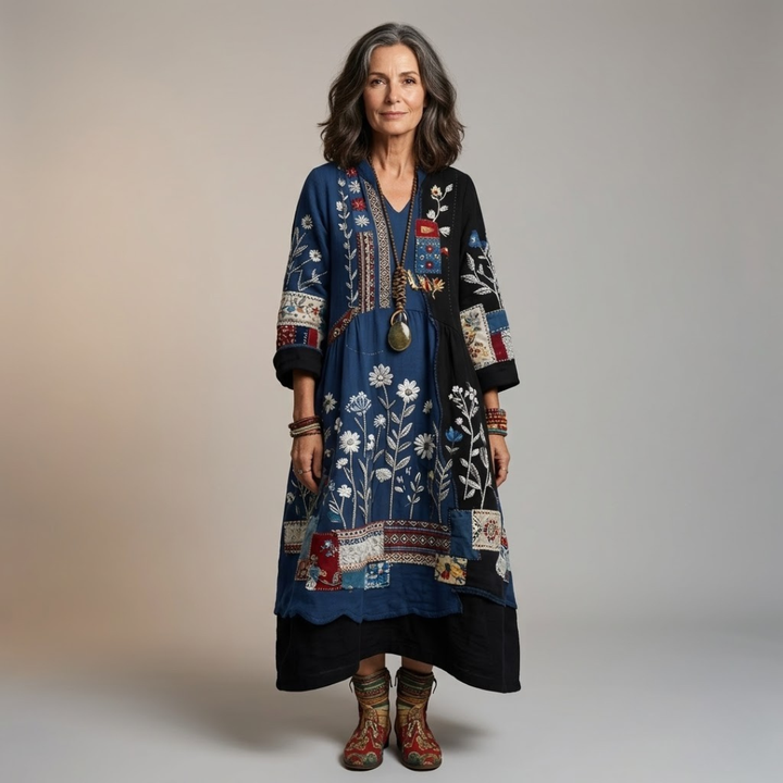 Lara | Elegant Floral Print Dress