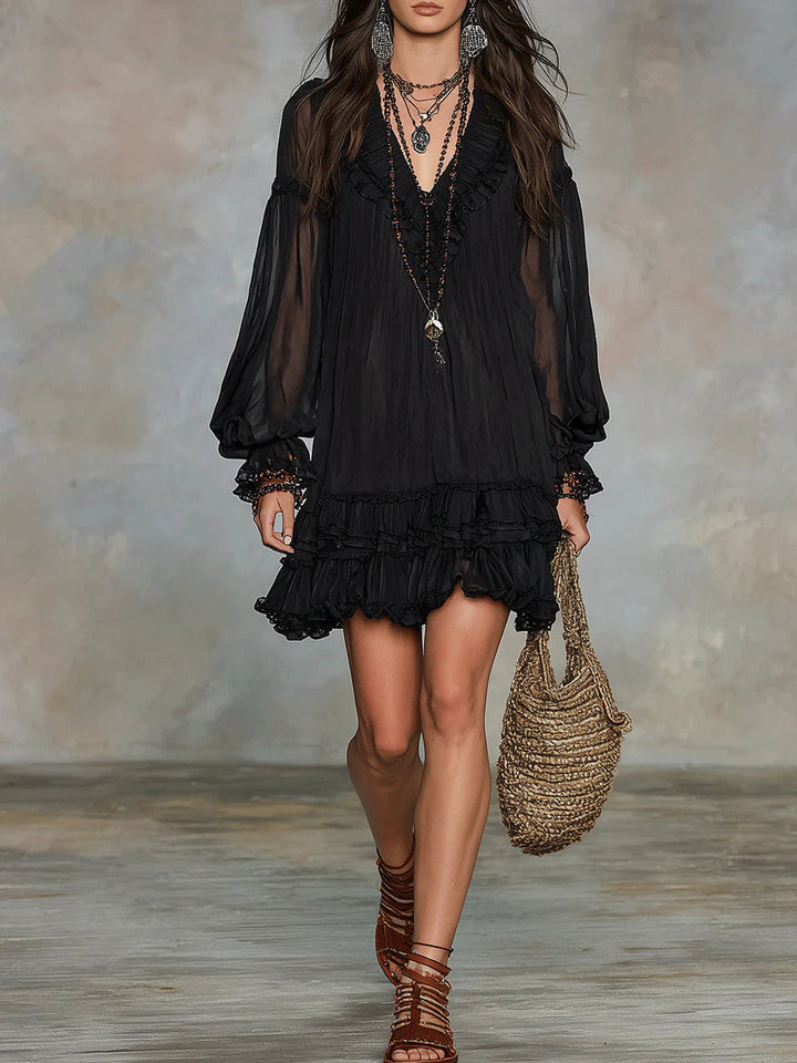 Aurelia | Ruffle Trim Mini