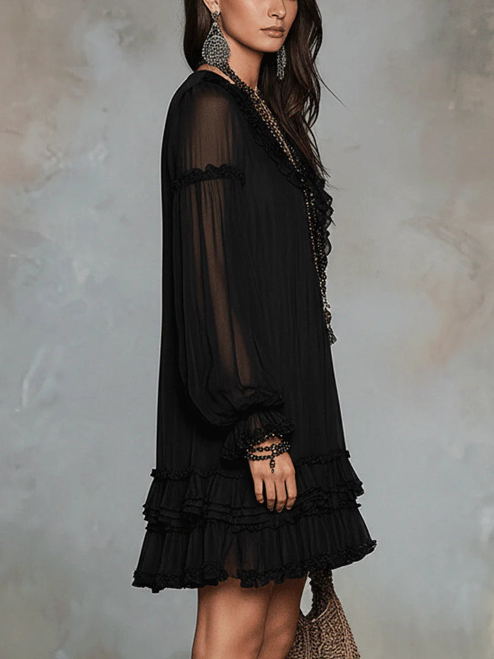 Aurelia | Ruffle Trim Mini