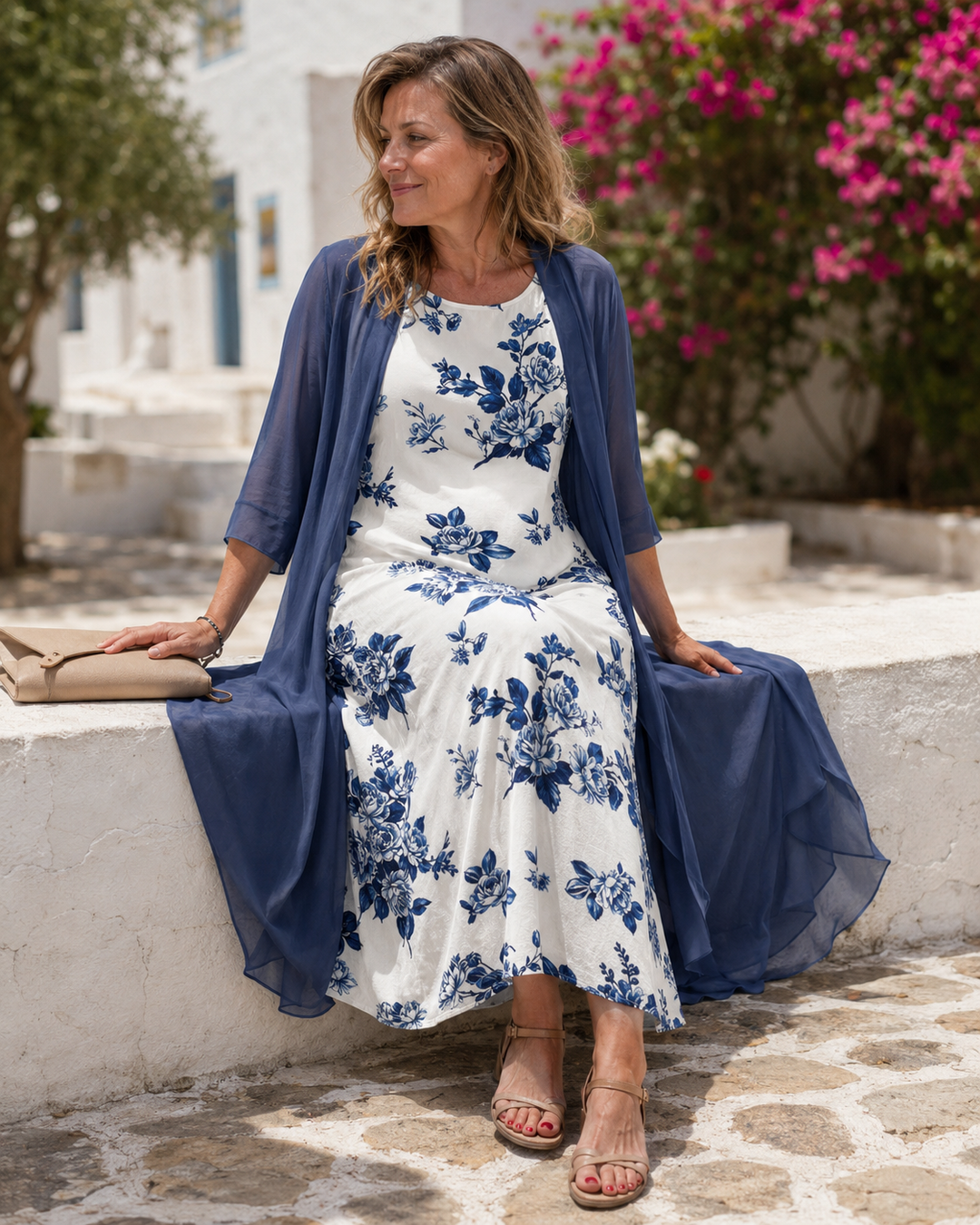 Guinevere | Floral Layered Two-Piece Set