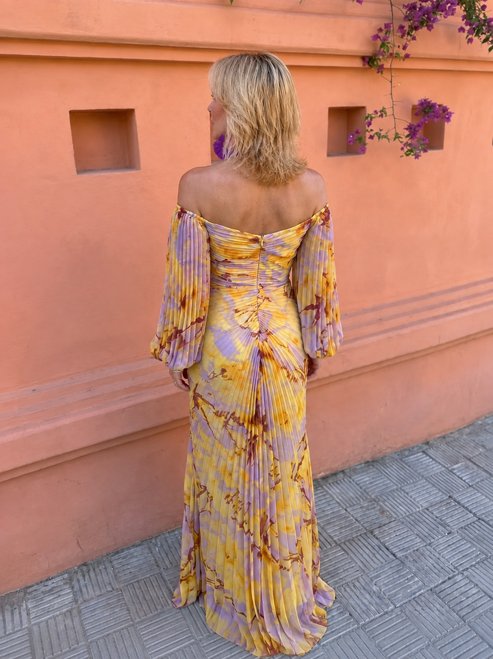 Greta | Jewelled Floral Maxi Dress