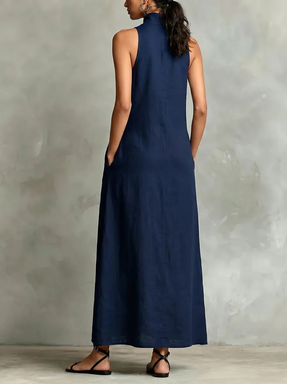 Chrissy | Elegant Relaxed Maxi Dress