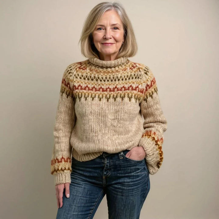 Lyla | Vintage Handcrafted Icelandic Jumper