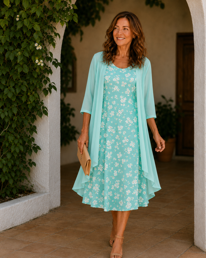 Deirdre | Floral Two-Piece Set