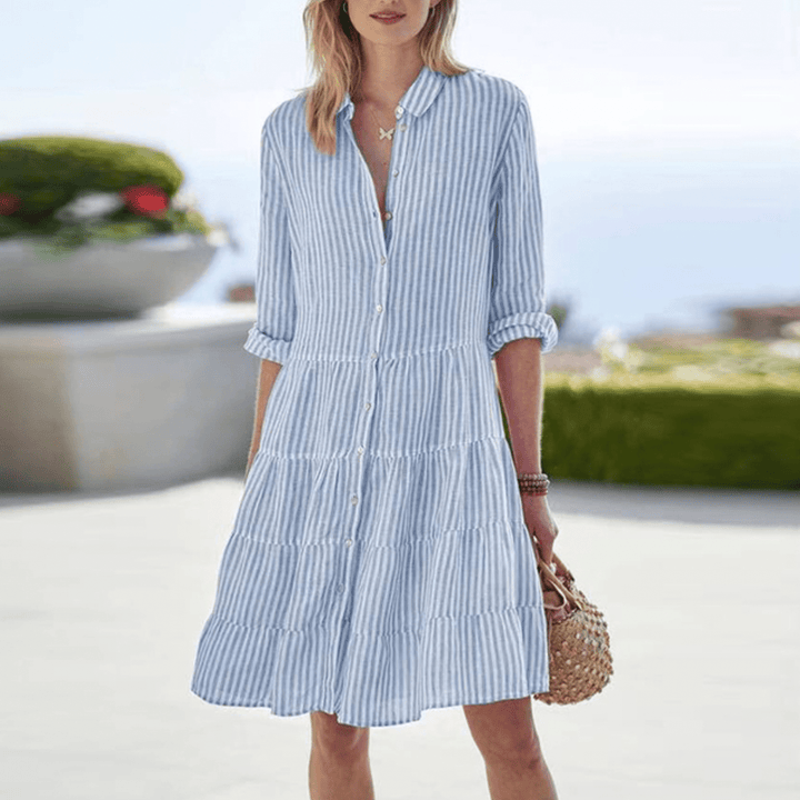 Eliza | Breezy Striped Summer Dress