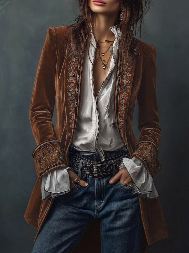 Erica | Long Vintage Jacket