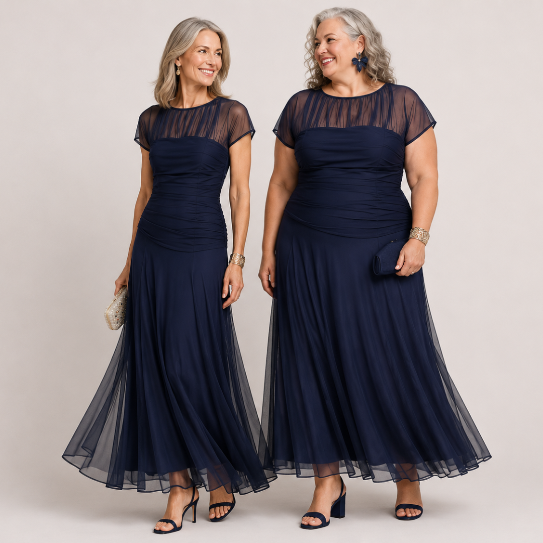 JEAN | CHIFFON MAXI DRESS