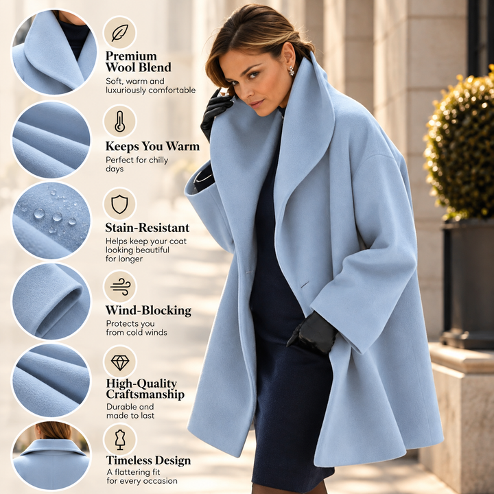 Vania | Elegant Hooded Coat