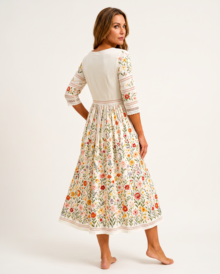 Grace | Wildflower Midi Dress