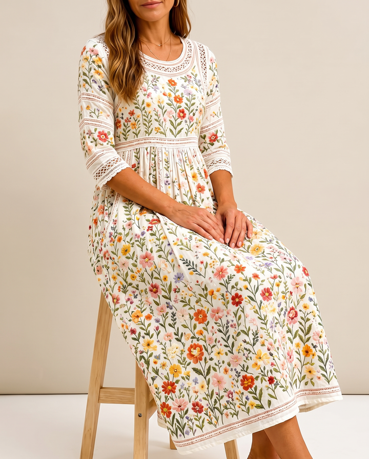Grace | Wildflower Midi Dress